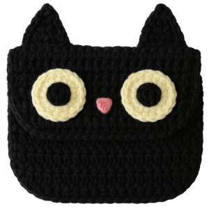 handmade crochet bear pouch – adorable mini bag for everyday use