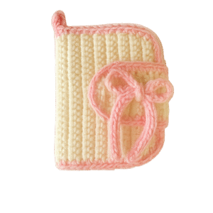 handmade crochet bear pouch – adorable mini bag for everyday use