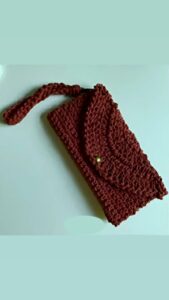 handmade crochet bear pouch – adorable mini bag for everyday use