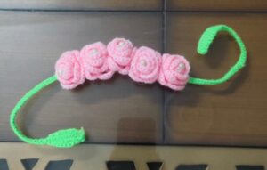 crochet batman keychain